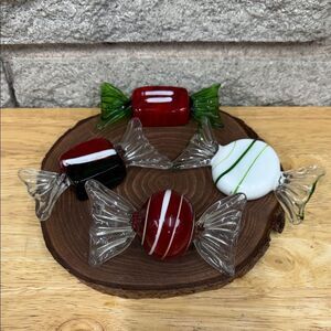 Vintage Murano Glass Candy Decor Set
